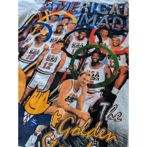 Backstock Co 1992 NBA Dream Team Michael Jordan AOP Graphic T-shirt Size Large - Picture 8 of 9